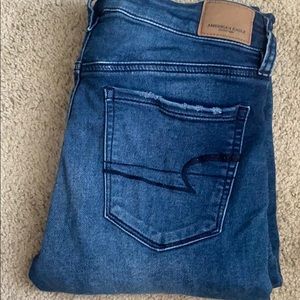 AE super stretch high rise jegging